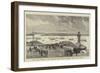 The Young Princes at the Antipodes, the Detached Squadron Leaving Port Jackson-null-Framed Giclee Print