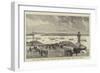 The Young Princes at the Antipodes, the Detached Squadron Leaving Port Jackson-null-Framed Giclee Print