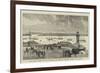 The Young Princes at the Antipodes, the Detached Squadron Leaving Port Jackson-null-Framed Giclee Print