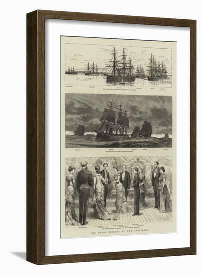 The Young Princes at the Antipodes-William Lionel Wyllie-Framed Giclee Print