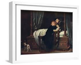 The Young Princes in the Tower, 1831-Paul de la Roche-Framed Giclee Print