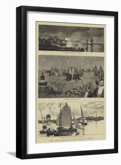 The Young Princes on their Cruise, Shanghai-William Lionel Wyllie-Framed Giclee Print