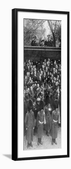 The Young Princes Watching the Proclamation, 1910-null-Framed Premium Giclee Print