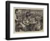 The Young Ravens, a Friday Dinner at Great Queen Street-Francis S. Walker-Framed Giclee Print