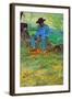 The Young Routy in Celeyran-Henri de Toulouse-Lautrec-Framed Art Print