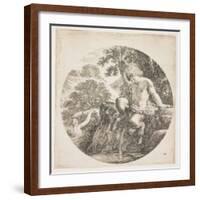 The Young Satyr, 1656-Stefano Della Bella-Framed Giclee Print