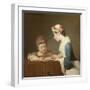 The Young Schoolmistress, 1740-Jean-Baptiste Simeon Chardin-Framed Giclee Print