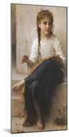 The Young Seamstress-William Adolphe Bouguereau-Mounted Giclee Print