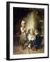 The Young Seamstresses-Heinrich Hirt-Framed Giclee Print