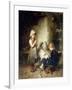 The Young Seamstresses-Heinrich Hirt-Framed Giclee Print