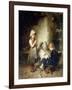 The Young Seamstresses-Heinrich Hirt-Framed Giclee Print