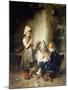 The Young Seamstresses-Heinrich Hirt-Mounted Giclee Print