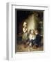 The Young Seamstresses-Heinrich Hirt-Framed Giclee Print