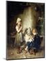 The Young Seamstresses-Heinrich Hirt-Mounted Giclee Print