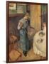 The Young Servant, 1882-Camille Pissarro-Framed Giclee Print