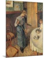 The Young Servant, 1882-Camille Pissarro-Mounted Giclee Print