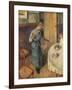 The Young Servant, 1882-Camille Pissarro-Framed Giclee Print