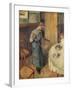 The Young Servant, 1882-Camille Pissarro-Framed Giclee Print