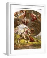 The Young Shakespeare on the Banks of the Avon-English-Framed Giclee Print