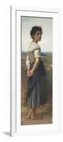 The Young Shepherdess, 1885-William-Adolphe Bouguereau-Framed Giclee Print