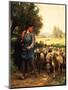 The Young Shepherdess, C.1900-Julien Dupre-Mounted Giclee Print
