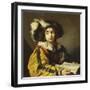 The Young Singer-Claude Vignon-Framed Giclee Print