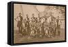 The Young Soldiers Football Team of the First Battalion-null-Framed Stretched Canvas