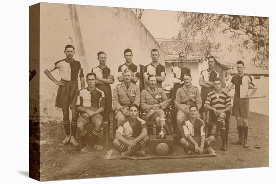 The Young Soldiers Football Team of the First Battalion-null-Stretched Canvas