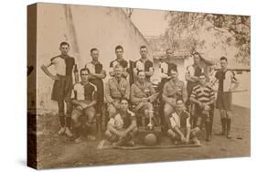 The Young Soldiers Football Team of the First Battalion-null-Stretched Canvas