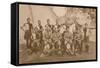 The Young Soldiers Football Team of the First Battalion-null-Framed Stretched Canvas