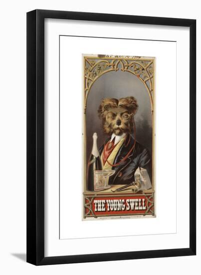 The Young Swell, 1869-null-Framed Giclee Print