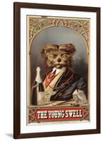 The Young Swell Advertisement-null-Framed Giclee Print