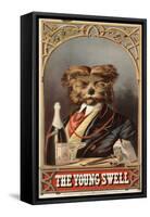 The Young Swell Advertisement-null-Framed Stretched Canvas