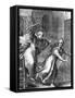 The Young Thomas Aquinas Chases a Temptress from His Room-null-Framed Stretched Canvas