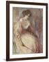 The Young Violinist-Edmond-francois Aman-jean-Framed Giclee Print