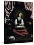The Young Virgin, C1632-33-Francisco de Zurbarán-Stretched Canvas