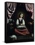The Young Virgin, C1632-33-Francisco de Zurbarán-Framed Stretched Canvas