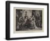 The Young Zither Player-null-Framed Giclee Print