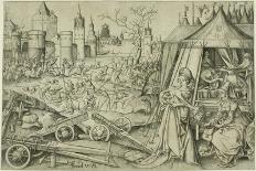 Judith, C.1495 (Engraving on Ivory Laid Paper)-Israhel van, the younger Meckenem-Giclee Print