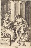 The Lute Player and the Singer, c.1500-Israhel van, the younger Meckenem-Giclee Print