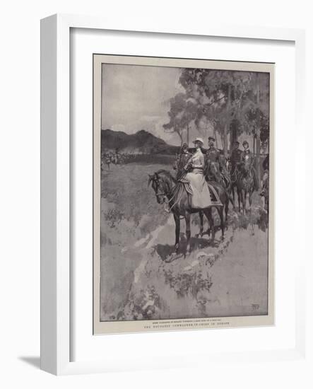 The Youngest Commander-In-Chief in Europe-Frank Craig-Framed Giclee Print