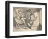 'The youth and the sage. The sage doing a somersault', 1889-John Tenniel-Framed Giclee Print