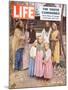 The Youth Communes', Front Cover of 'Life' Magazine, 18th July 1969-null-Mounted Giclee Print