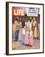 The Youth Communes', Front Cover of 'Life' Magazine, 18th July 1969-null-Framed Giclee Print