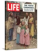 The Youth Communes, New way of Living Confronts the U.S., July 18, 1969-John Olson-Stretched Canvas