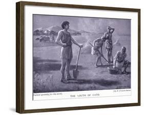 The Youth of Cato-Norman Prescott Davies-Framed Giclee Print