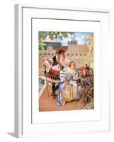 The Youth of Louis XIV, C1920S-null-Framed Giclee Print