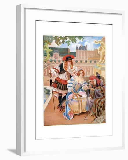 The Youth of Louis XIV, C1920S-null-Framed Giclee Print