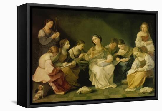 The Youth of Mary, 1610-Guido Reni-Framed Stretched Canvas