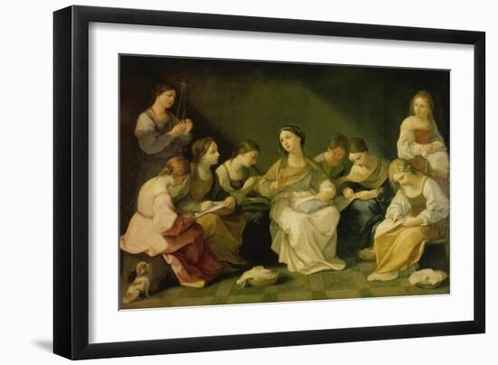 The Youth of Mary, 1610-Guido Reni-Framed Giclee Print